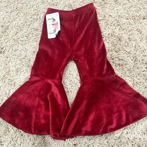 Brand New with Tags! Red Velvet Girls Bell Bottoms!